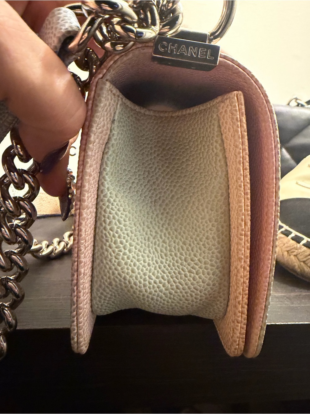 Authentic Chanel Mini ๐ Boy Bag ๐ - Picture 4 of 15